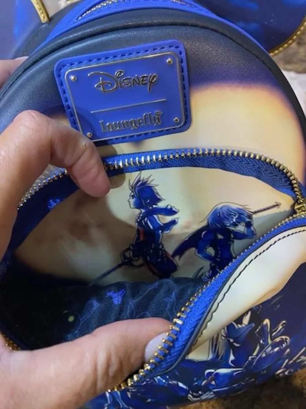 Loungefly Disney Kingdom Hearts Mini Backpack. NWT